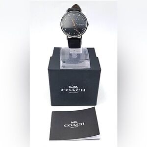 Coach Charles Men's Watch Black Dial